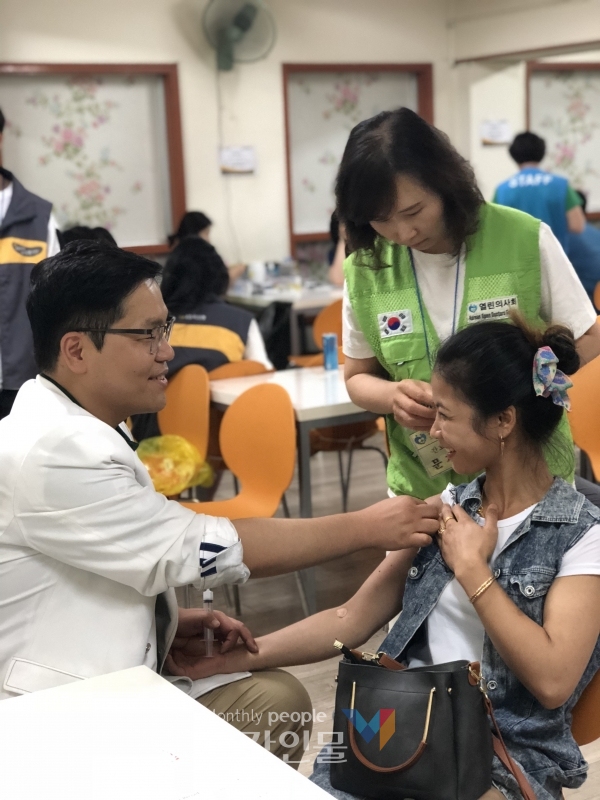 2018 안산 외국인 노동자 의료봉사활동