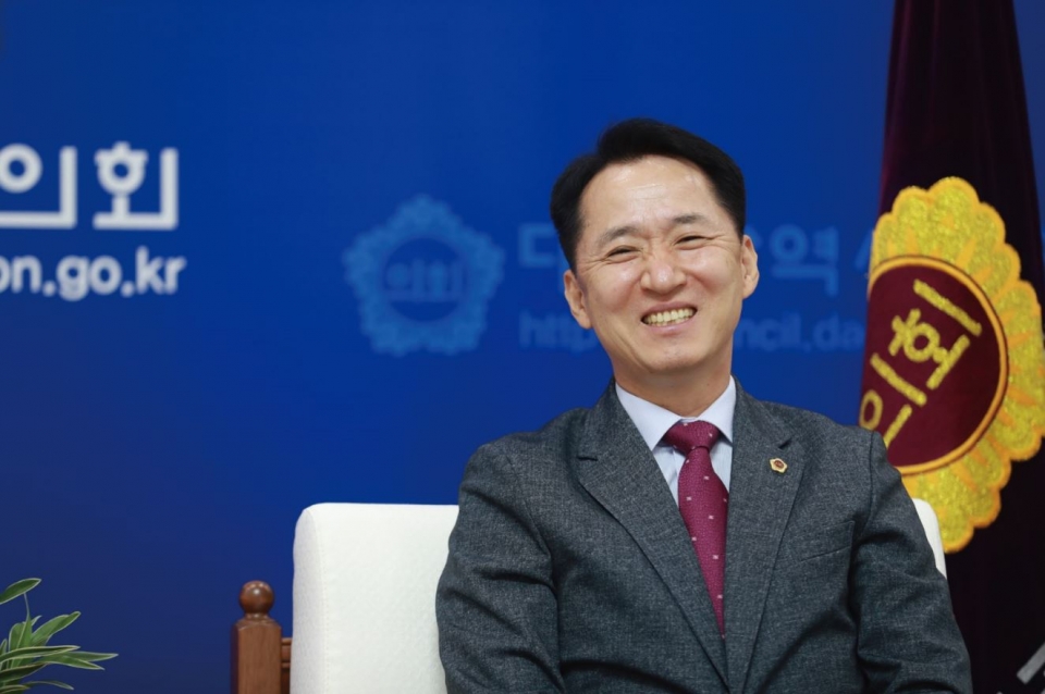 권중순 대전광역시의회의장 Ⓒ정이레 기자