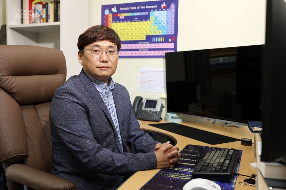 광주과학기술원 고등광기술연구소 김형택 수석연구원 ⓒ박소연 기자 / 사진 박성래 기자